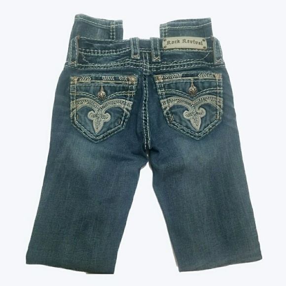 Rock Revival Pilkin Mid-Rise Skinny Stretch Sz 25 - Picture 8 of 8